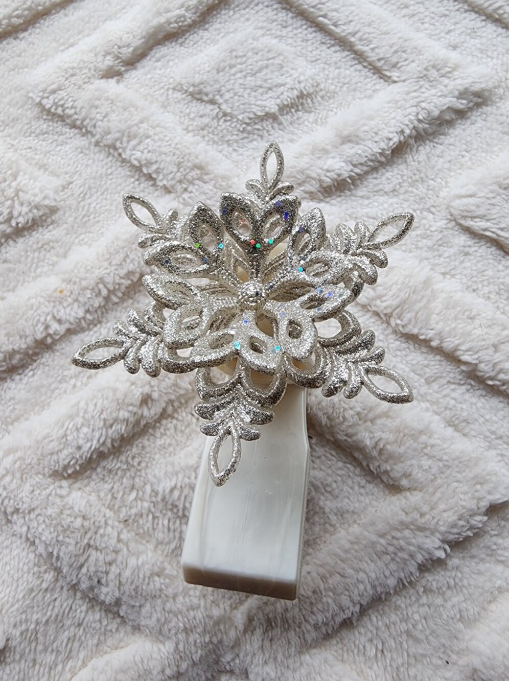 Bath & Body Works Wallflower Fragrance Plug Winter GLITTERY SNOWFLAKE